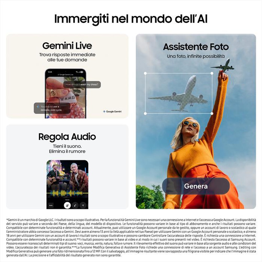 Immagine del prodotto SAMSUNG - Galaxy S25 FE 8+256GB-White