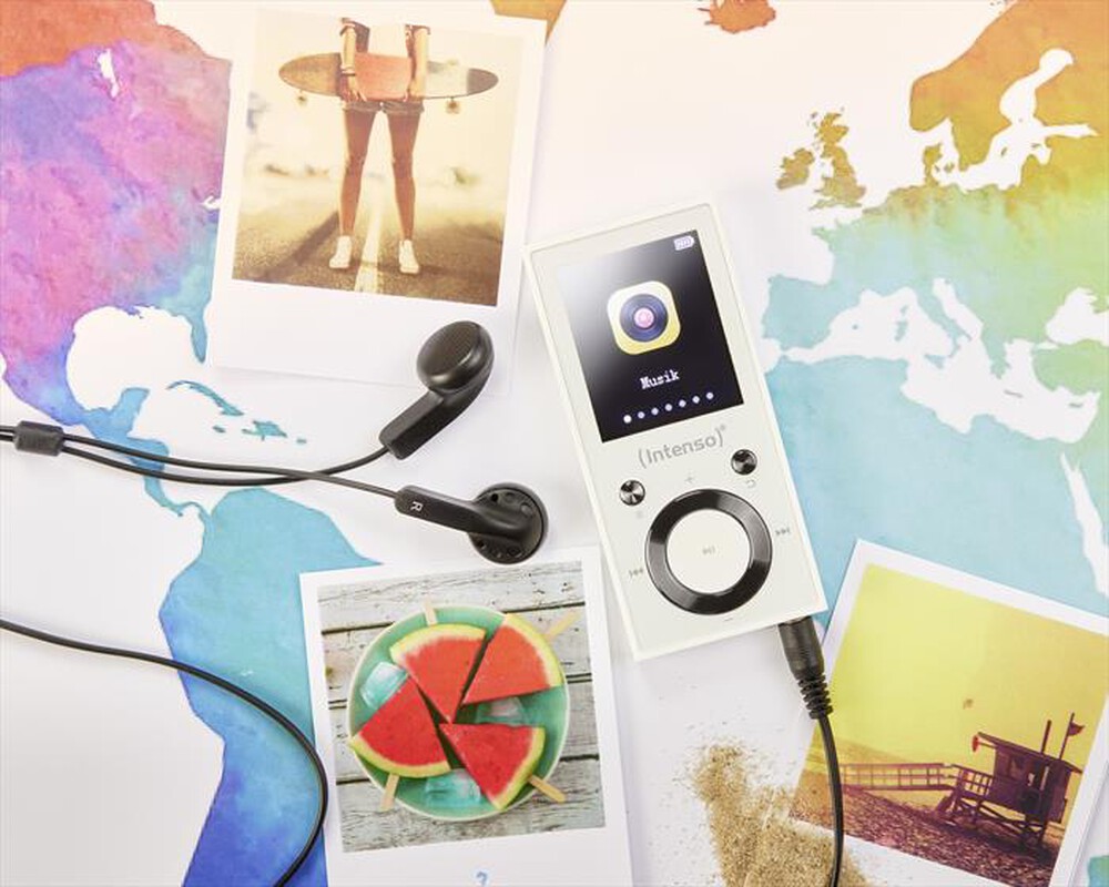 "INTENSO - MP3 VIDEO SCOOTER BT-BIANCO"