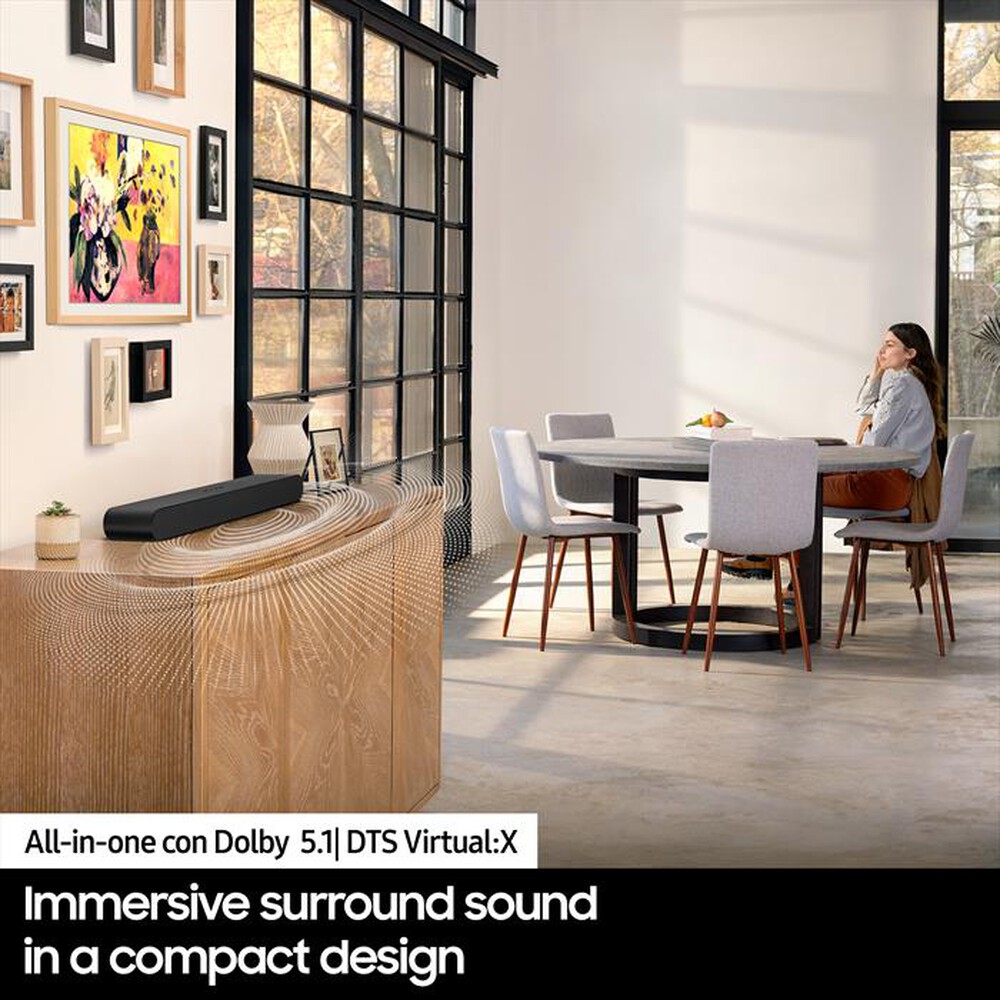 "SAMSUNG - Soundbar HW-S50B/ZF-Dark Grey"