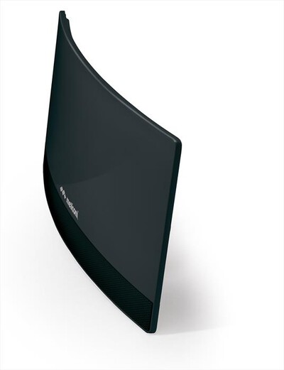 MELICONI - Antenna TV da interni AT 55 R1 USB-Nero lucido