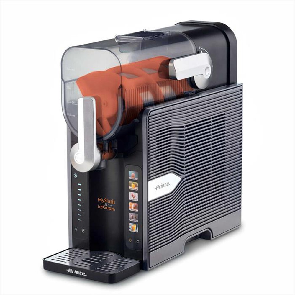 Immagine del prodotto ARIETE - Macchina granite e gelati 655 MYSLUSH & ICECREAM-Acciaio inox, Nero