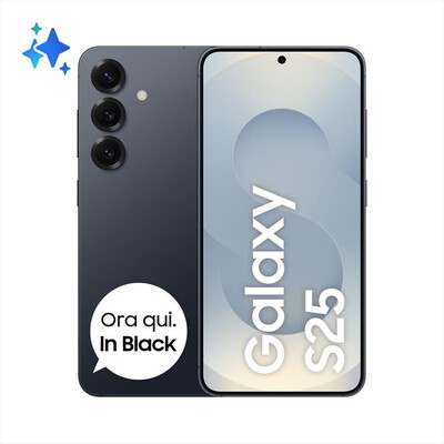 SAMSUNG - GALAXY S25 256GB-Blueblack