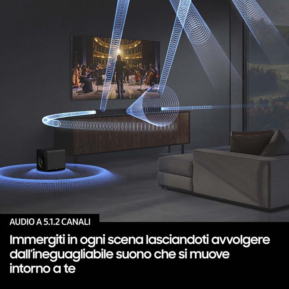 "SAMSUNG - Soundbar HW-Q800F/ZF-Black"