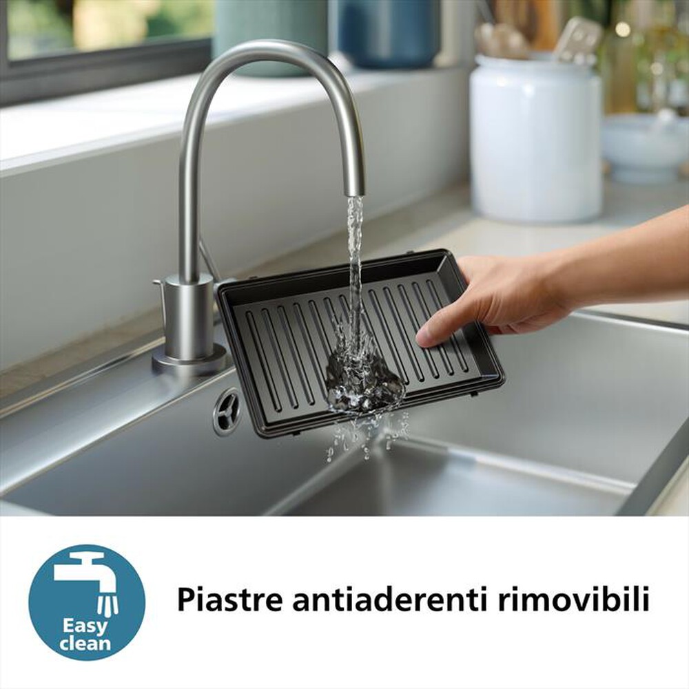 Immagine del prodotto PHILIPS - Grill SERIES 5000 HD2350/80-Nero/argento