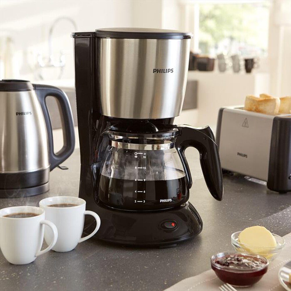 "PHILIPS - HD7462/20-Acciaio inox e nero"
