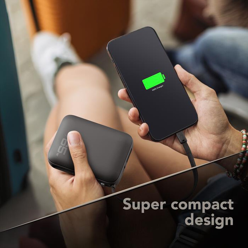 Immagine del prodotto CELLULARLINE - Power bank POCKET 20000 MAH 65W PORTA USB-C-Nero