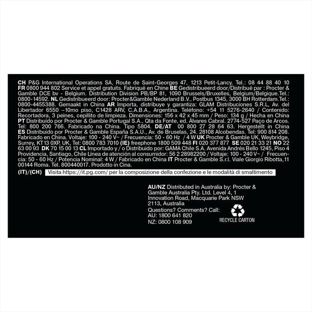 Immagine del prodotto BRAUN - Regolabarba BT 5520-NERO