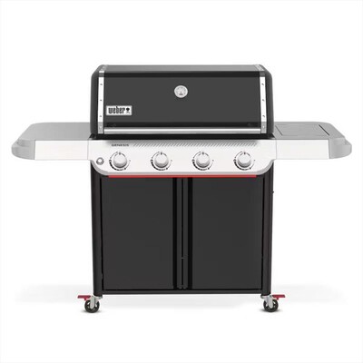 WEBER - Barbecue a 4 bruciatori GENESIS E-415-Nero / Alluminio
