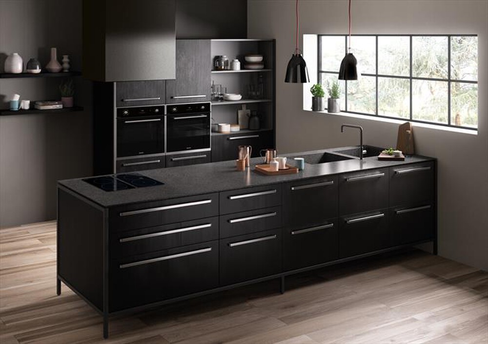 "GLEM GAS - Piano cottura induzione GTI322 29 cm-Nero Lucido"