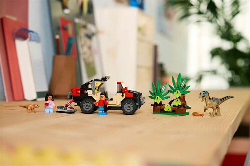 Immagine del prodotto LEGO - JURASSIC WORLD Fuga da Raptor su fuoristrada 76972