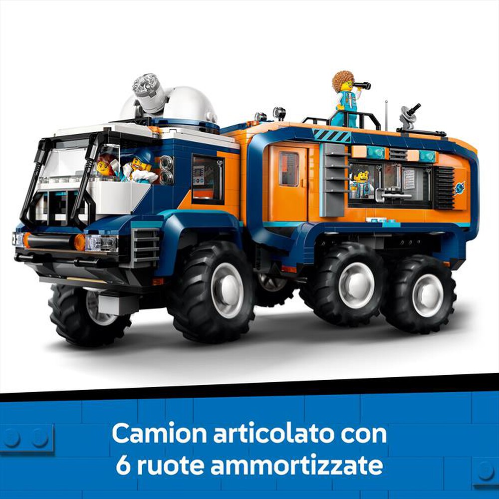 "LEGO - GRANDE CAMION ARTICO CON LABORATORIO-,"