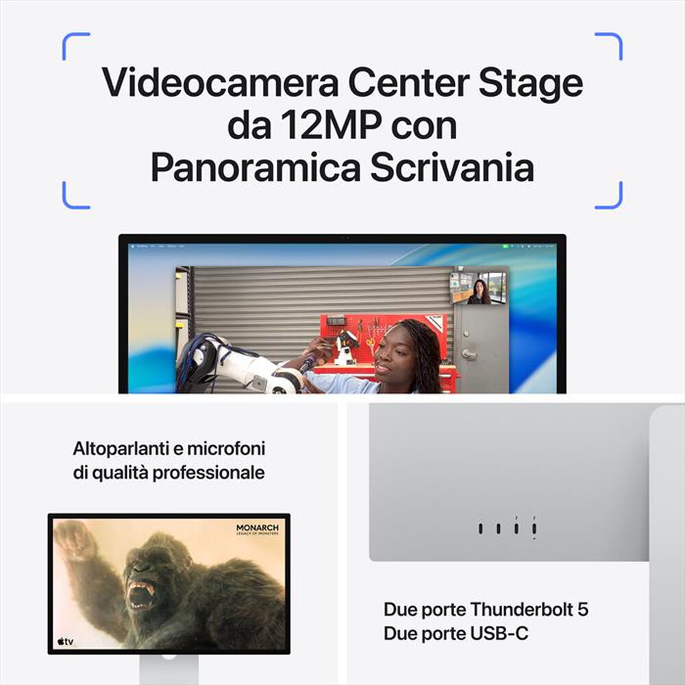 Immagine del prodotto APPLE - Studio Display - Sostegno alt/incl regolabile-Vetro nanotexture