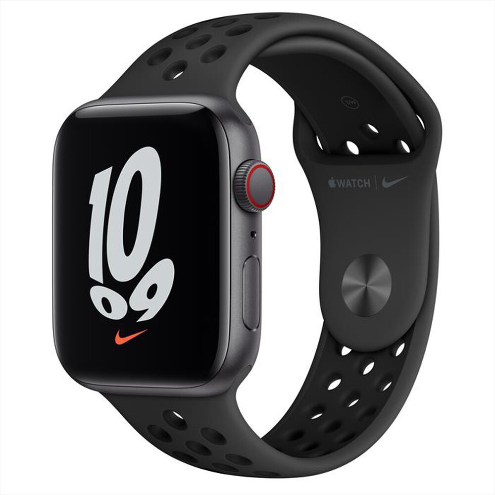 Immagine del prodotto APPLE - Watch NIKE SE GPS+Cellular 44mm Alluminio-Scuro Sport Antracite/Nero
