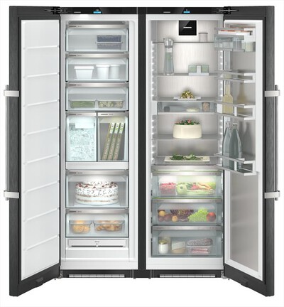 LIEBHERR - Frigorifero side by side XRFBS 5295 Classe D-BlackSteel