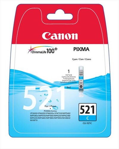 CANON - CLI-521C-Cyan