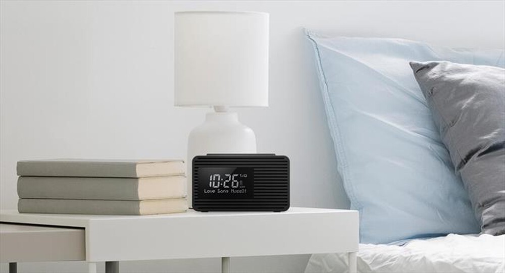 Immagine del prodotto PANASONIC - Radiosveglia FM/DAB+, Ampio Display, Snooze RC-D8-NERO