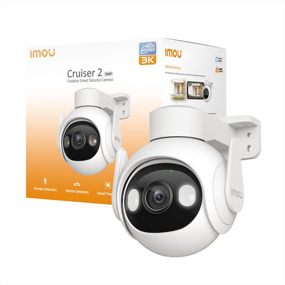 "IMOU - Telecamera da esterno motorizzata CRUISER 2 3K-BIANCO"