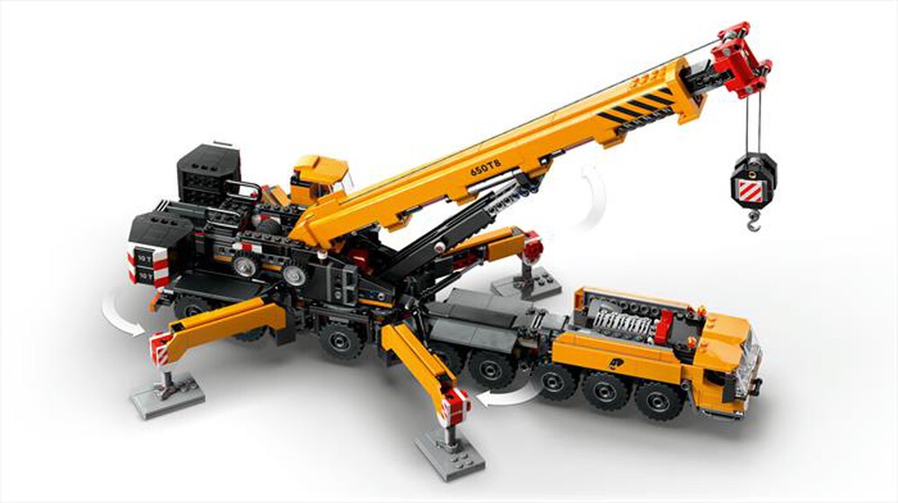 Immagine del prodotto LEGO - CITY BIG VEHICLES Gru da cantiere gialla 60409