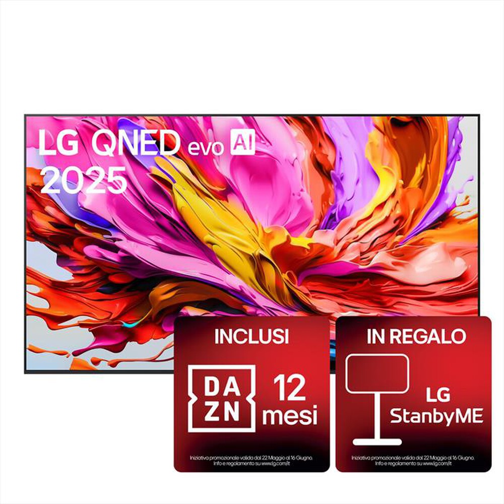 "LG - QNED EVO AI QNED86 100QNED86A6-Charcoal Black"