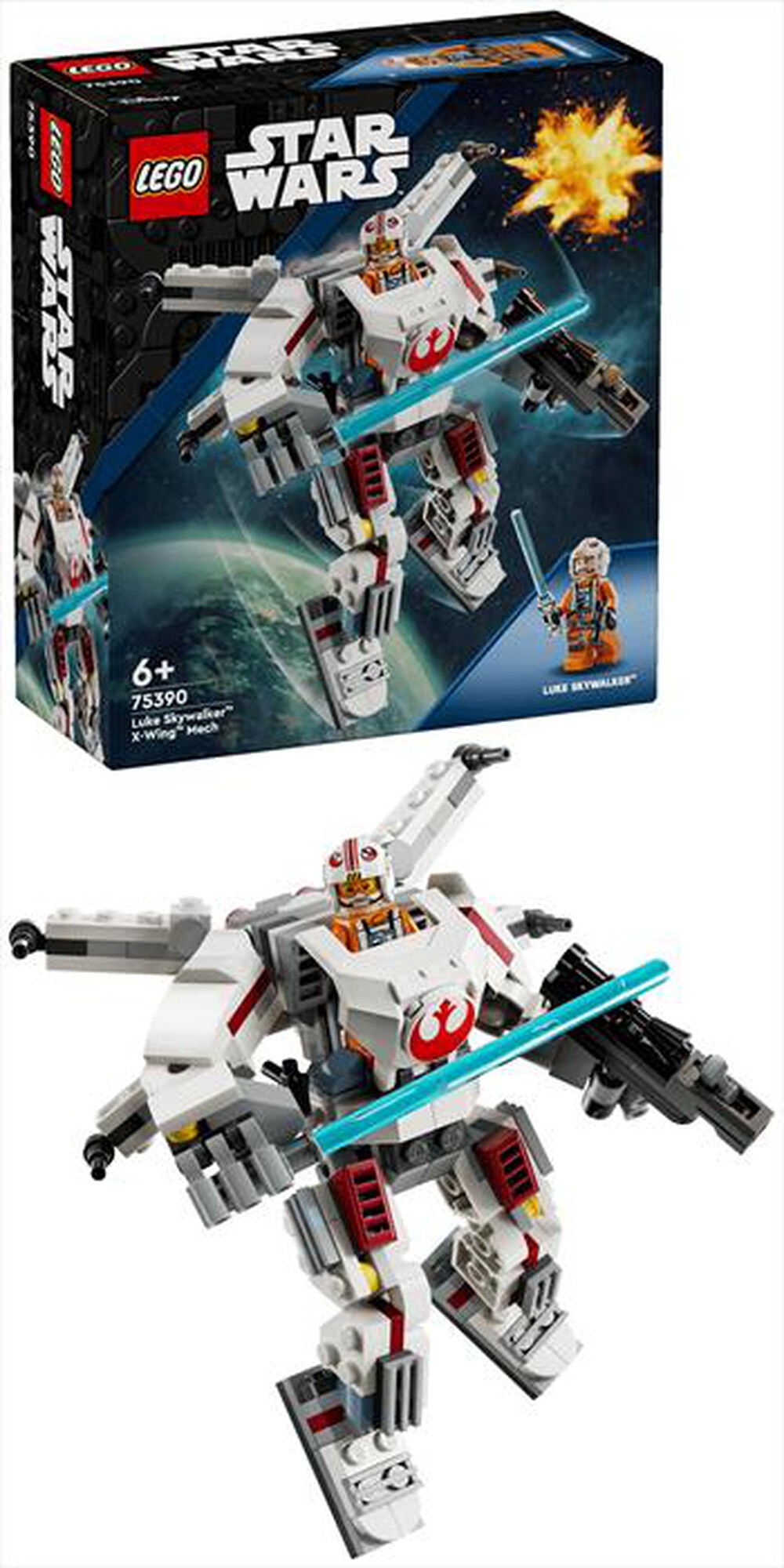 Immagine del prodotto LEGO - STAR WARS Mech X-Wing di Luke Skywalker 75390