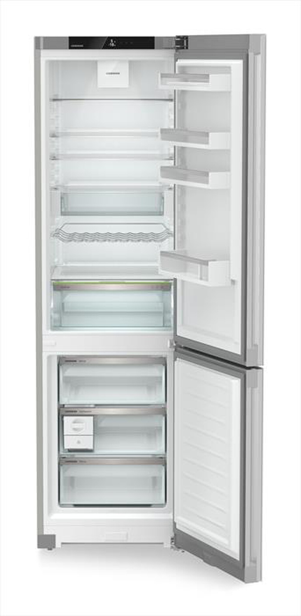 "LIEBHERR - Frigorifero combinato CNGWD 5723-20 Classe D-GlassWhite / Silver"