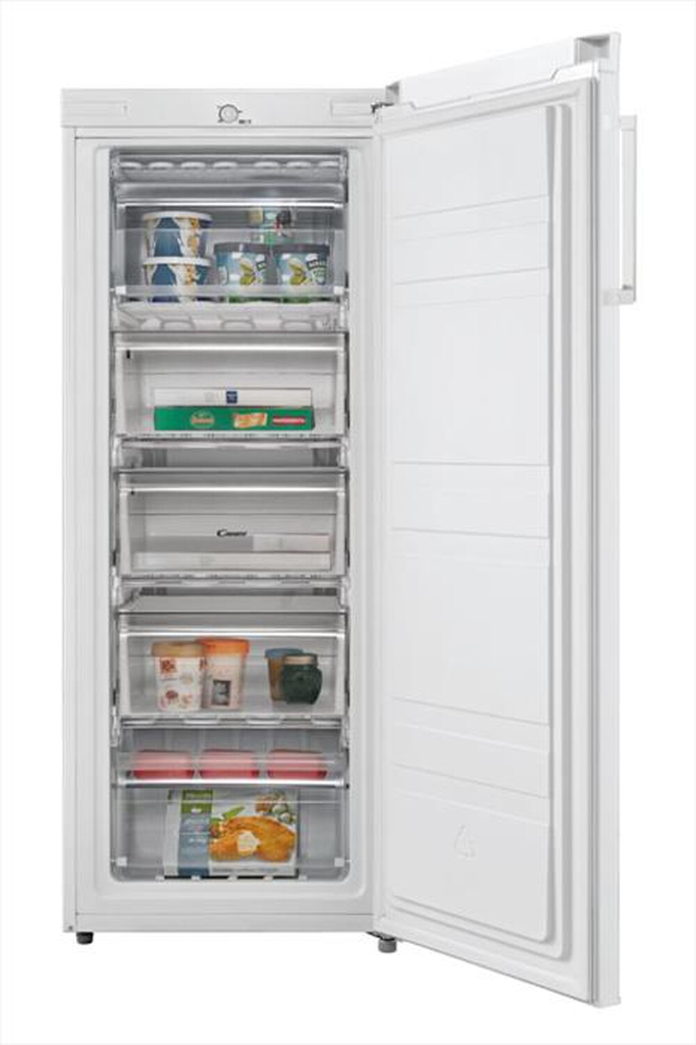 "CANDY - Congelatore verticale CMIOUS 5142WH/N Classe F-Bianco"