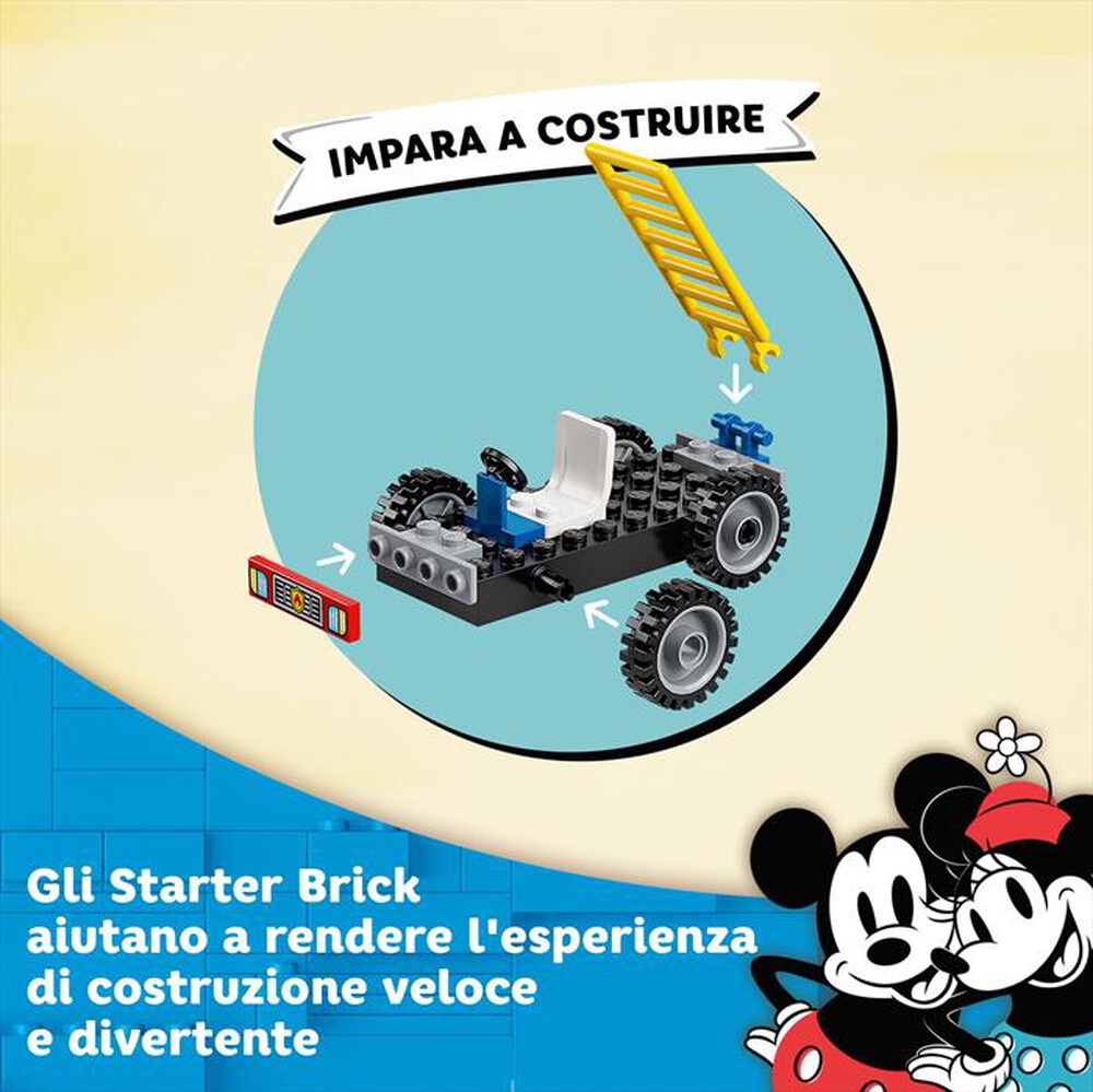 "LEGO - JUNIORS CASERMA DI TOPOLINO - 10776"