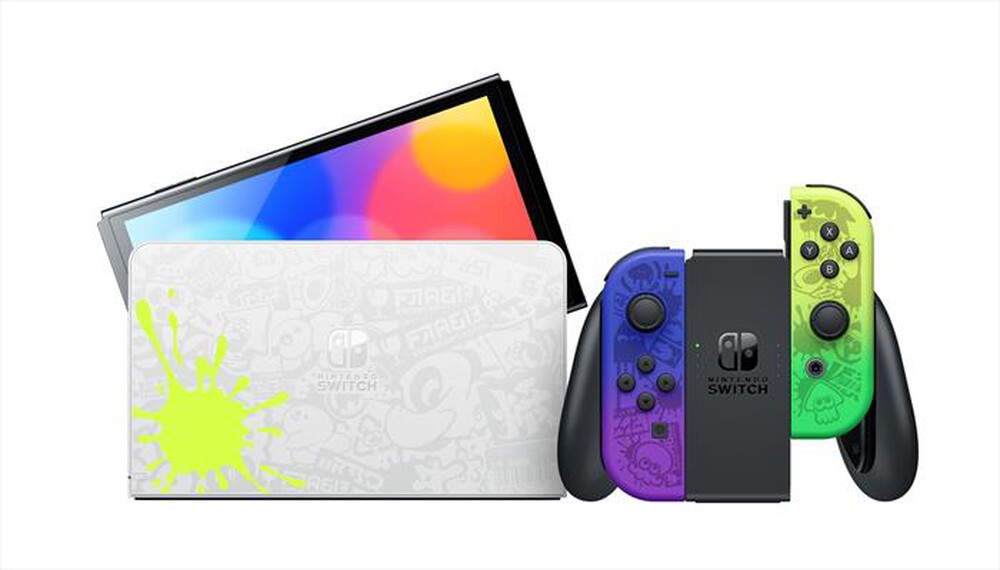 "NINTENDO - Switch OLED Splatoon 3 Edition-Blu/Giallo"