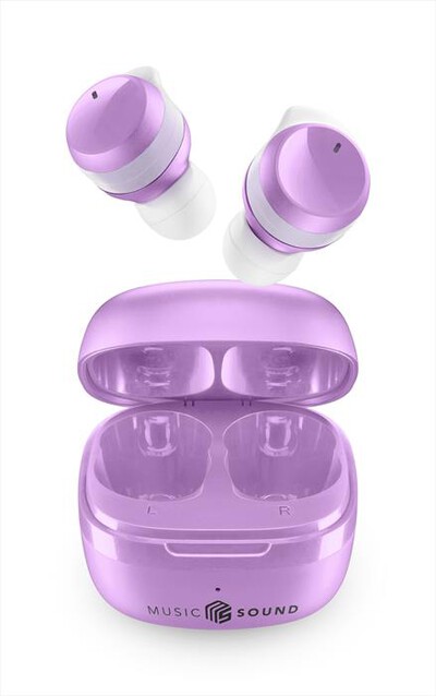 CELLULARLINE - Auricolare bluetooth BTMSTWSFLOWV-Viola