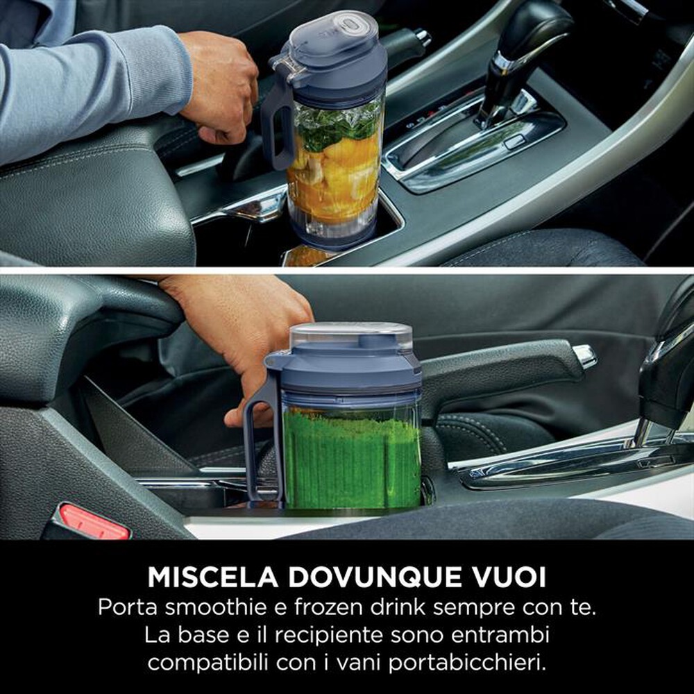 "NINJA - FRULLATORE PORTATILE NINJA BLAST MAX-Blu Navy"