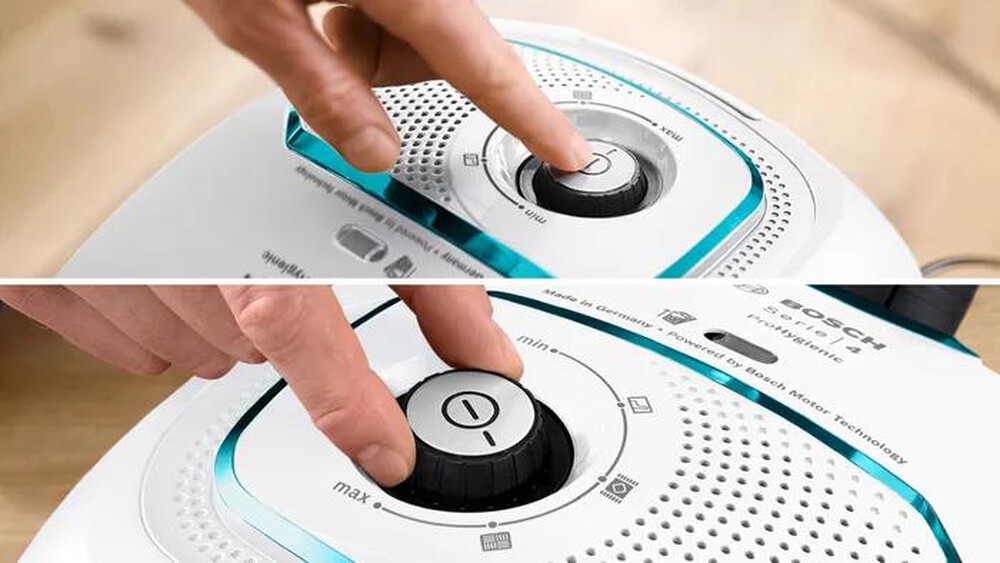 "BOSCH - SERIE 4 ASPIRAPOLVERE CON SACCO PROHYGIENIC-Black,White"