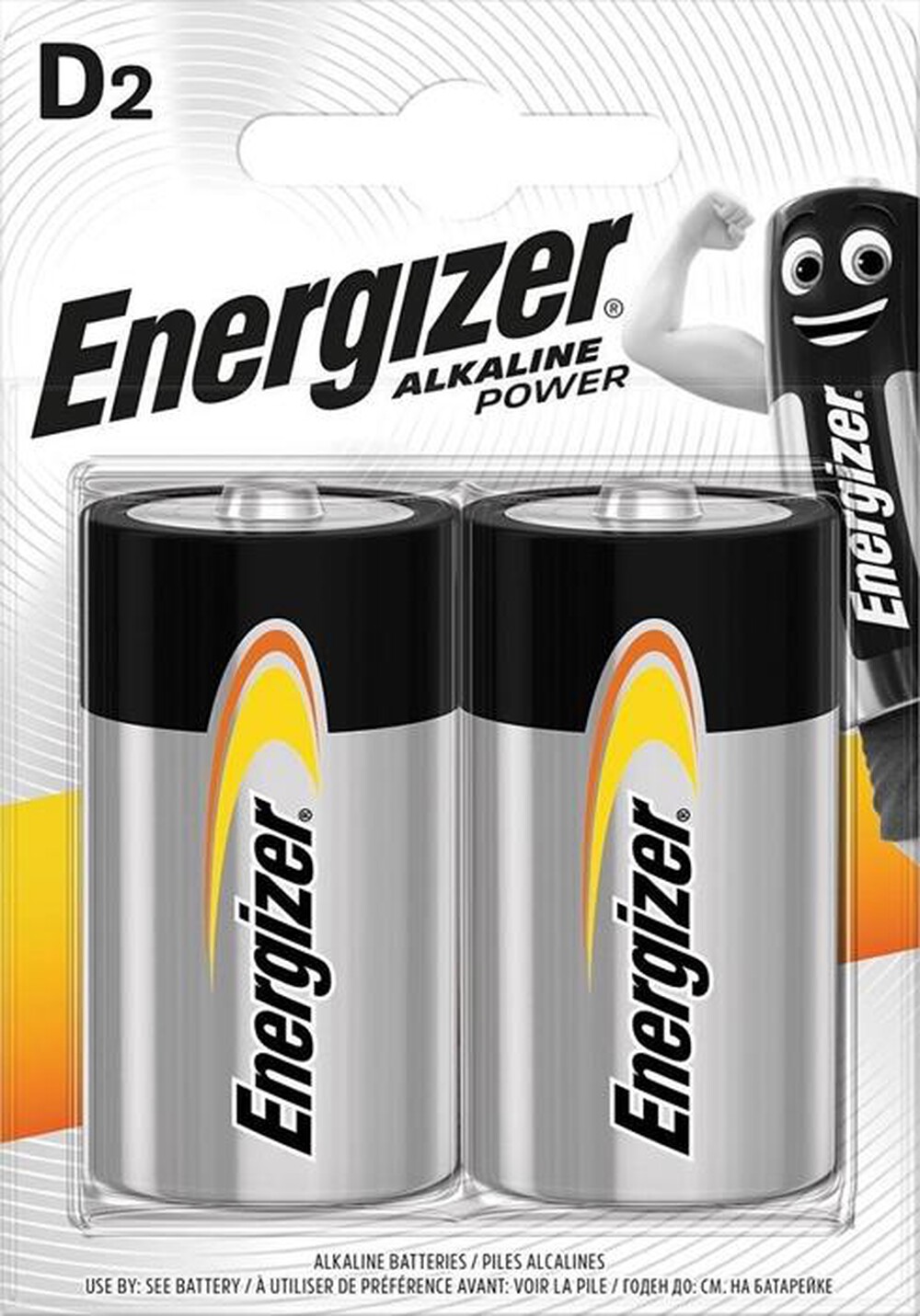 Immagine del prodotto ENERGIZER - ALKALINE POWER D BP2
