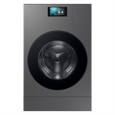SAMSUNG - Lavasciuga WD18DB8995BZT2 18/11 Kg Classe A-Dark Silver Steel -obl&ograve; Nero