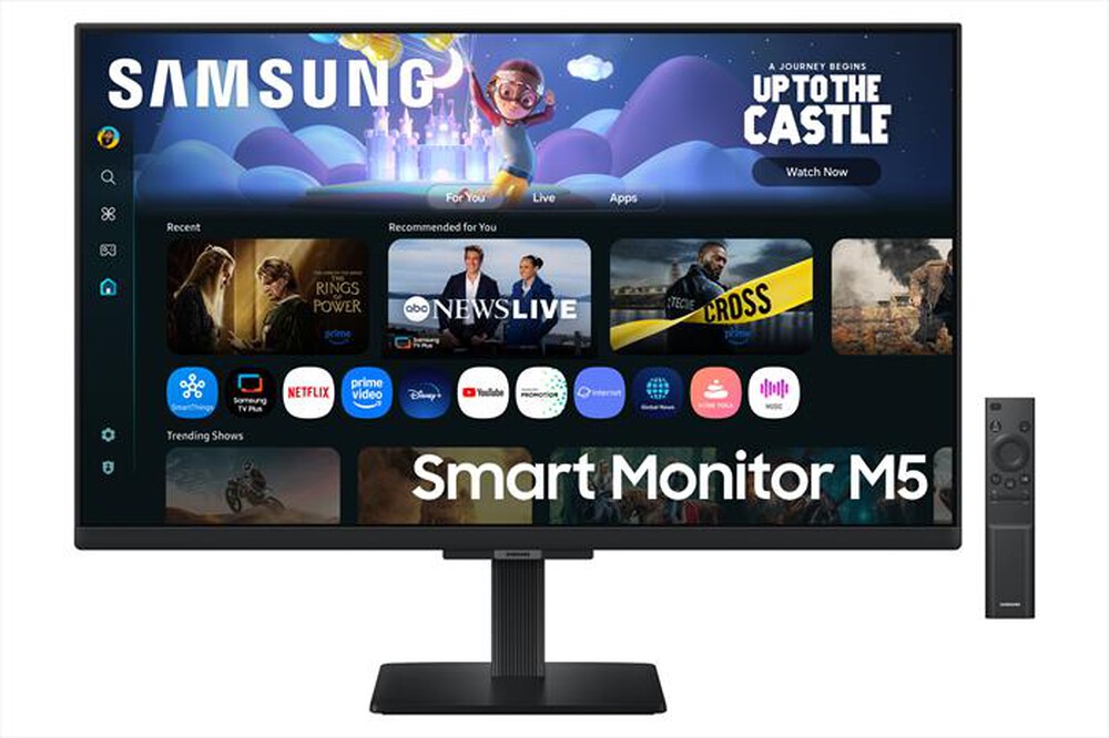 Immagine del prodotto SAMSUNG - SMART MONITOR M5 - M50F DA 27" FULL HD FLAT-Black