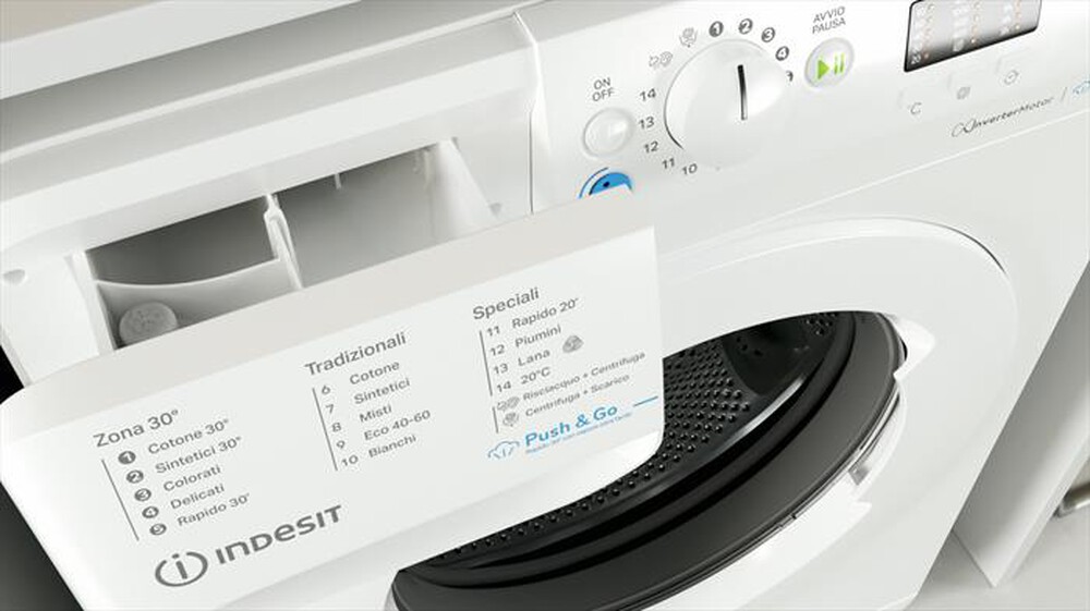 "INDESIT - Lavatrice INNEX BWSA 7125X WV IT 7 Kg Classe B-Bianco"