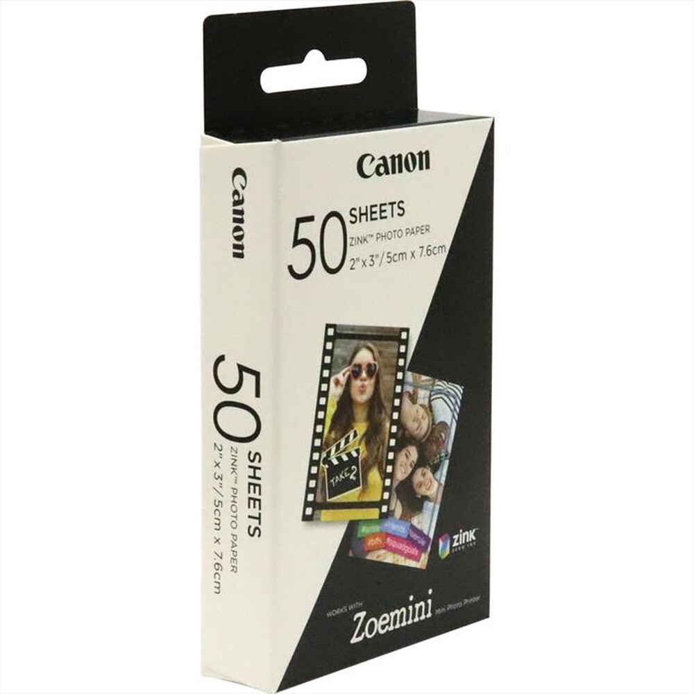 Immagine del prodotto CANON - CARTA ZINK ZP-2030 50 FOGLI EXP HB-White