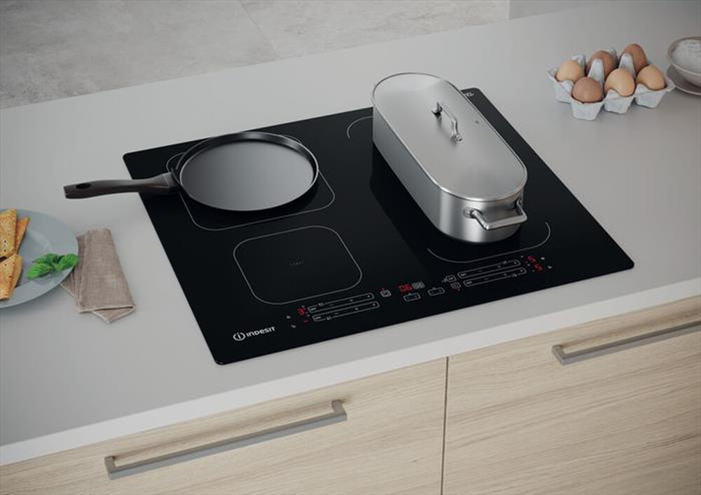 Immagine del prodotto INDESIT - Piano cottura induzione IB 65B60 NE 59 cm-Nero