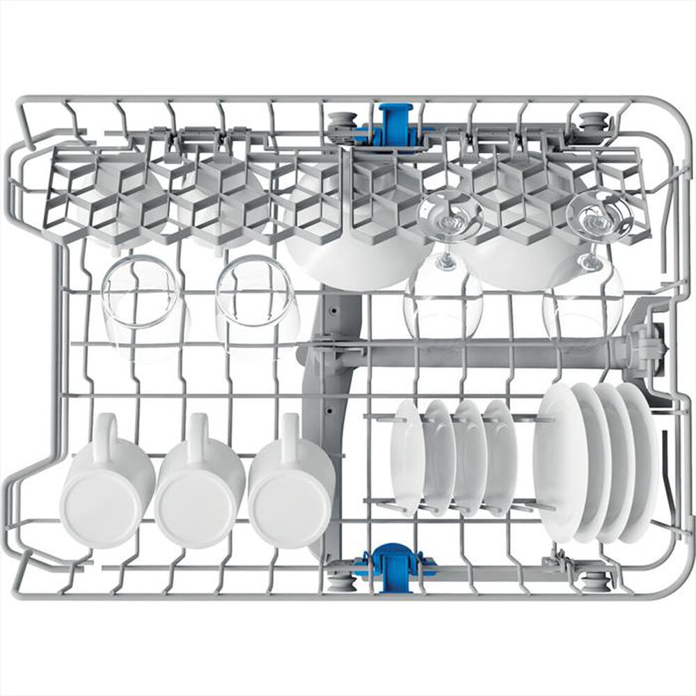 "INDESIT - Lavastoviglie DSFE 1B10 S Classe F 10 coperti-Argento"