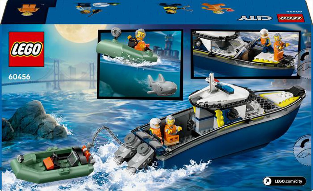 Immagine del prodotto LEGO - CITY POLICE Inseguimento motoscafo Polizia 60456