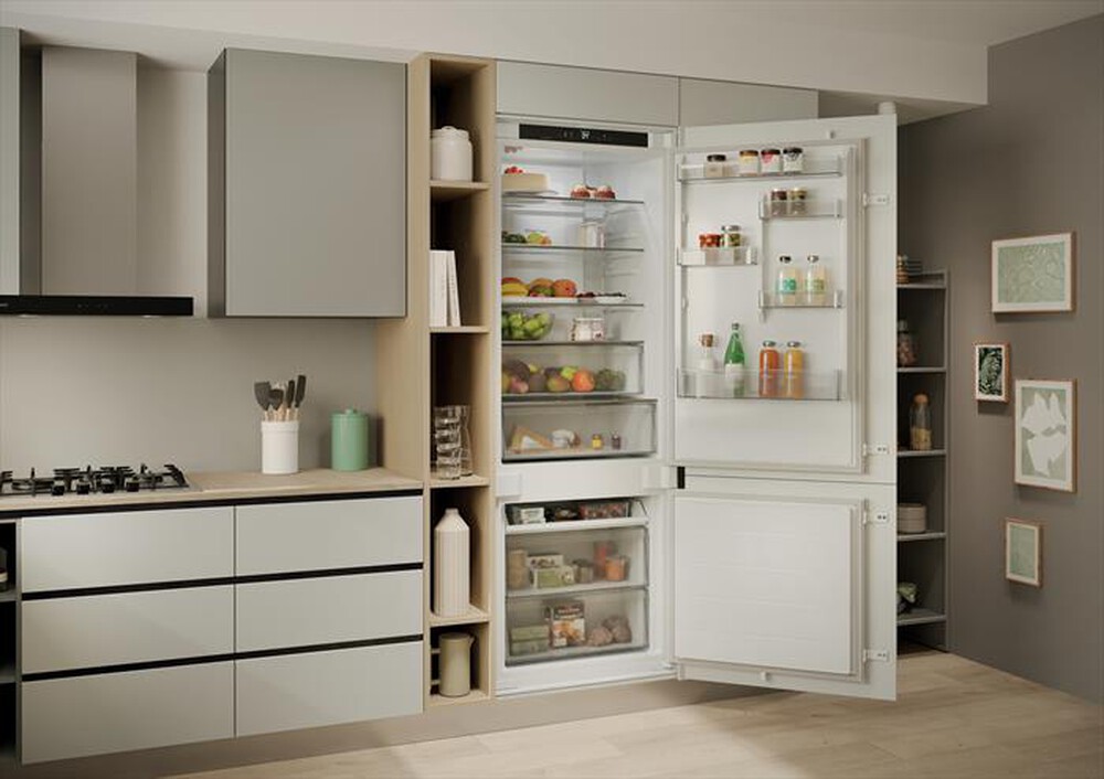 Immagine del prodotto CANDY - Frigorifero combinato CNBQT3719EW Classe E 382 lt-Bianco