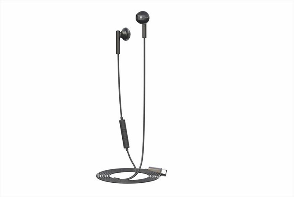 Immagine del prodotto TECHLIFE - Auricolari a filo USB-C con microfoni integrati-BLACK