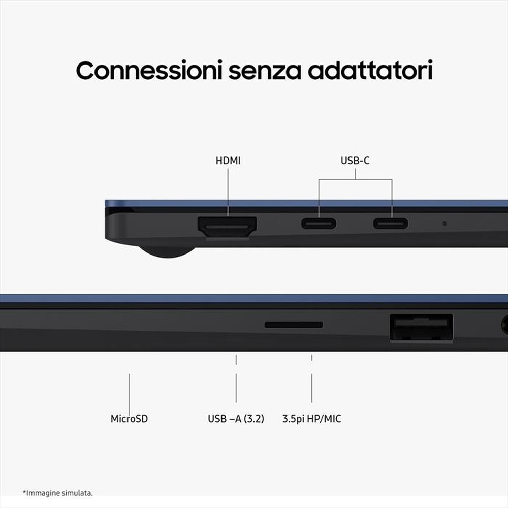 Immagine del prodotto SAMSUNG - CHROMEBOOK PLUS XE550XGA-KC1IT-Silver