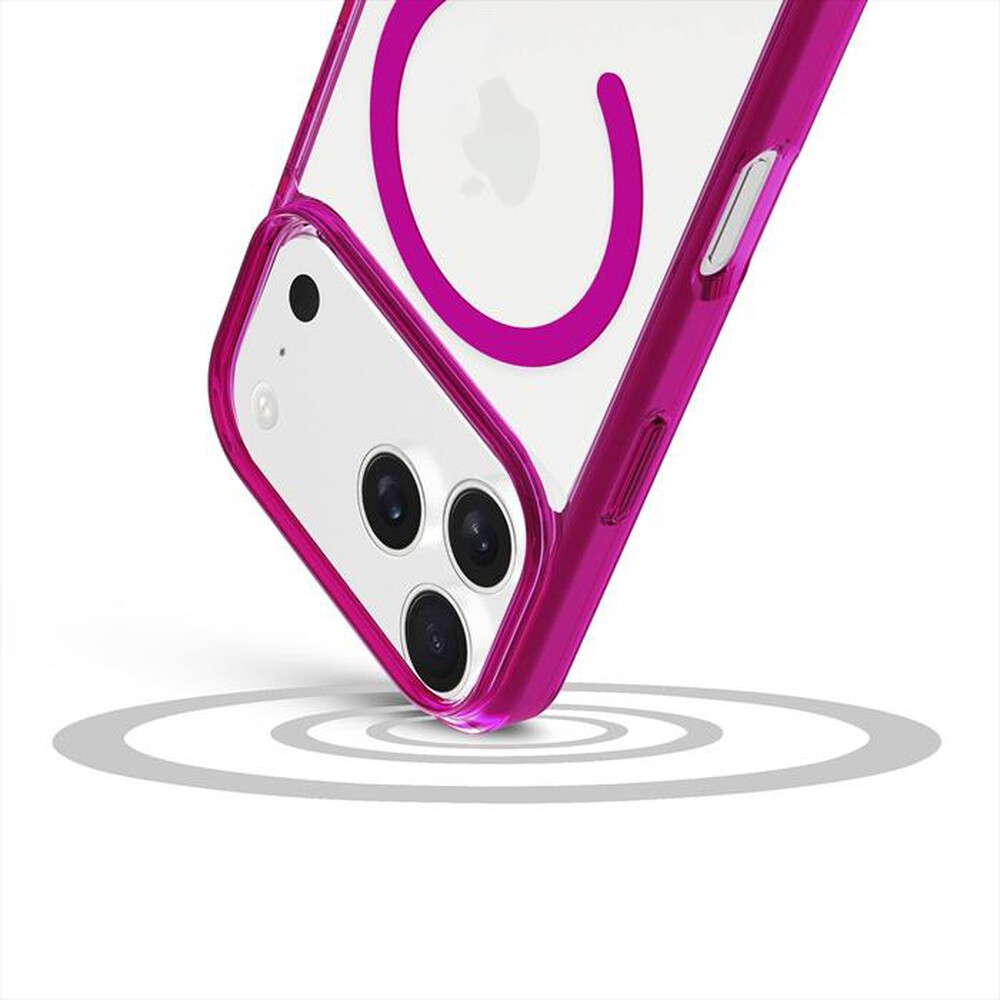 Immagine del prodotto CELLULARLINE - Custodia ICONIC MAG per IPHONE 17 PRO MAX-Rosa, Trasparente
