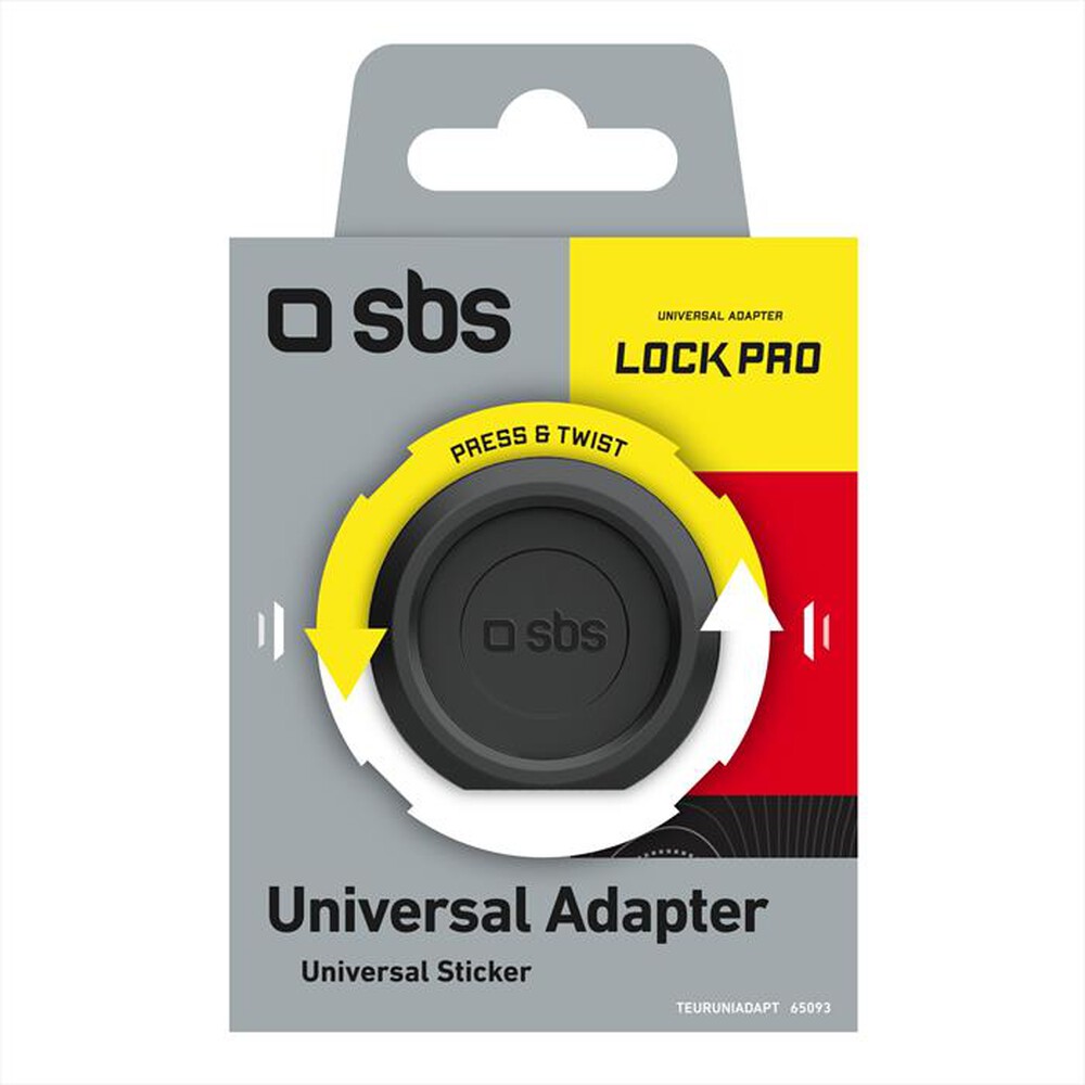 Immagine del prodotto SBS - Adattatore TEURUNIADAPT per aggancio Lock Pro-Nero