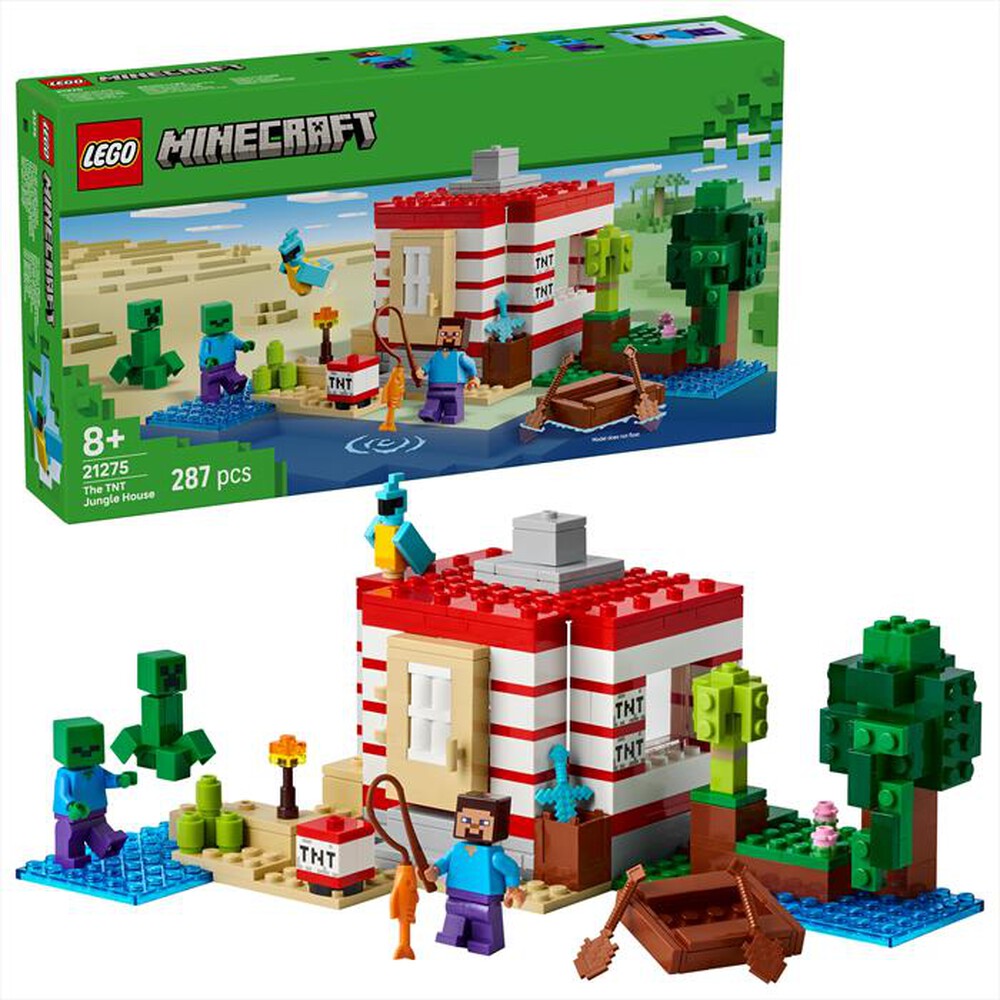 "LEGO - MINECRAFT Casa nella giungla esplosiva - 21275"