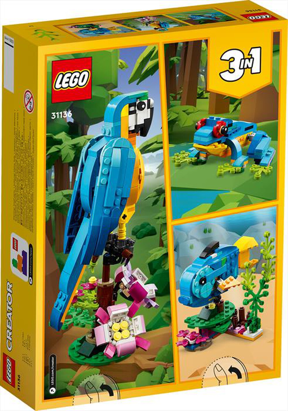 Immagine del prodotto LEGO - CREATOR Pappagallo esotico 31136