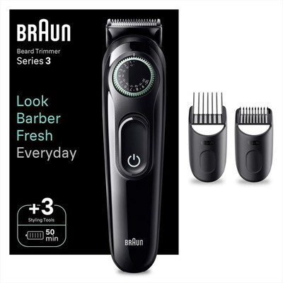 BRAUN - Regolabarba BT3411-Nero