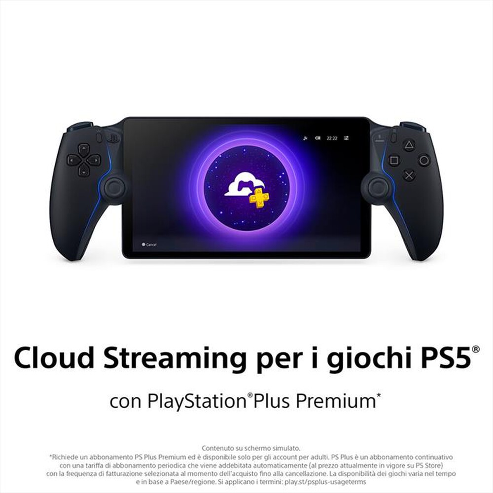 Immagine del prodotto SONY COMPUTER - PLAYSTATION PORTAL REMOTE PLAYER-Midnight Black