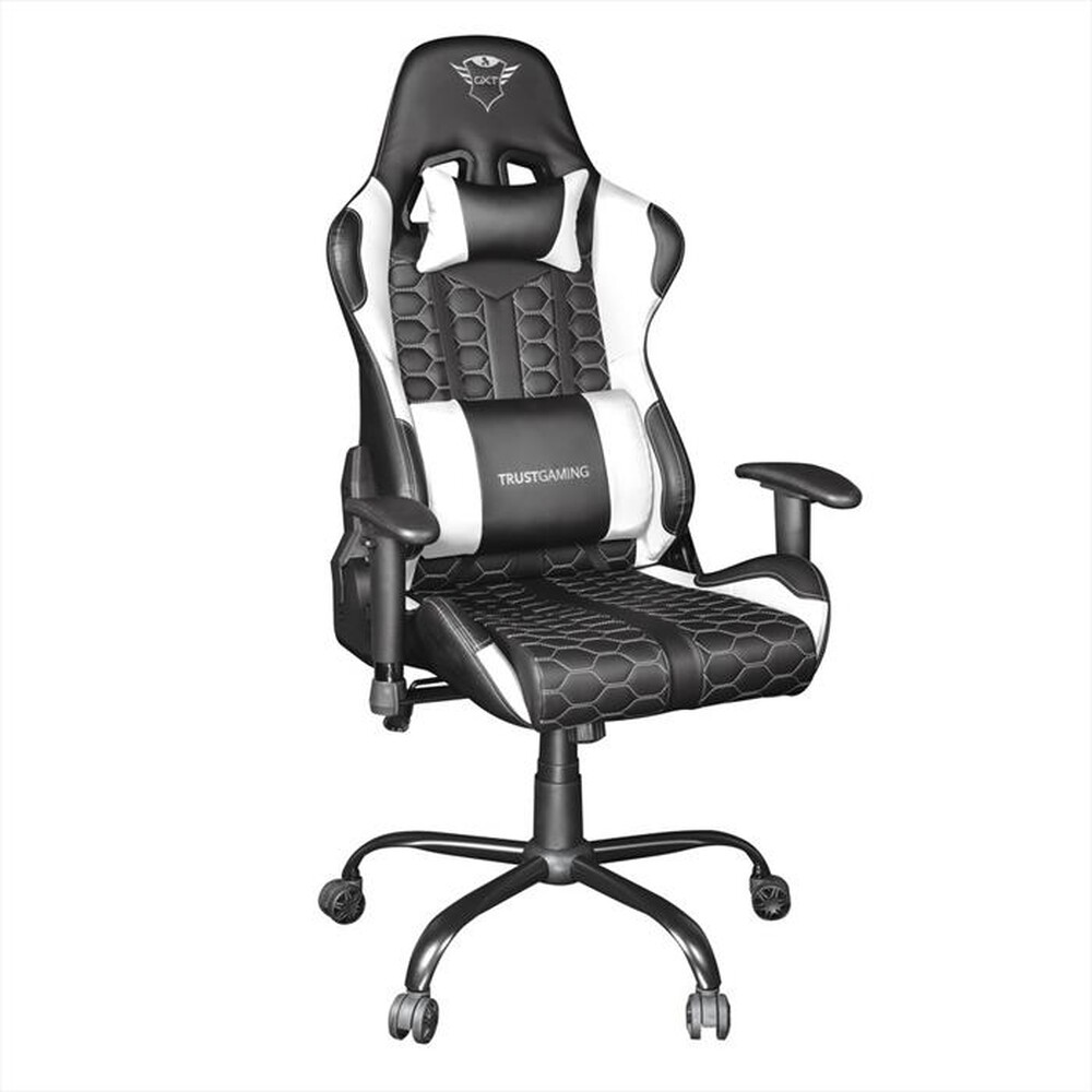 "TRUST - Sedia gaming GXT708W RESTO-Black/White"