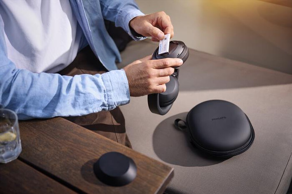 Immagine del prodotto PHILIPS - Cuffia Over-ear Wireless TAH8000EBK/00-Black